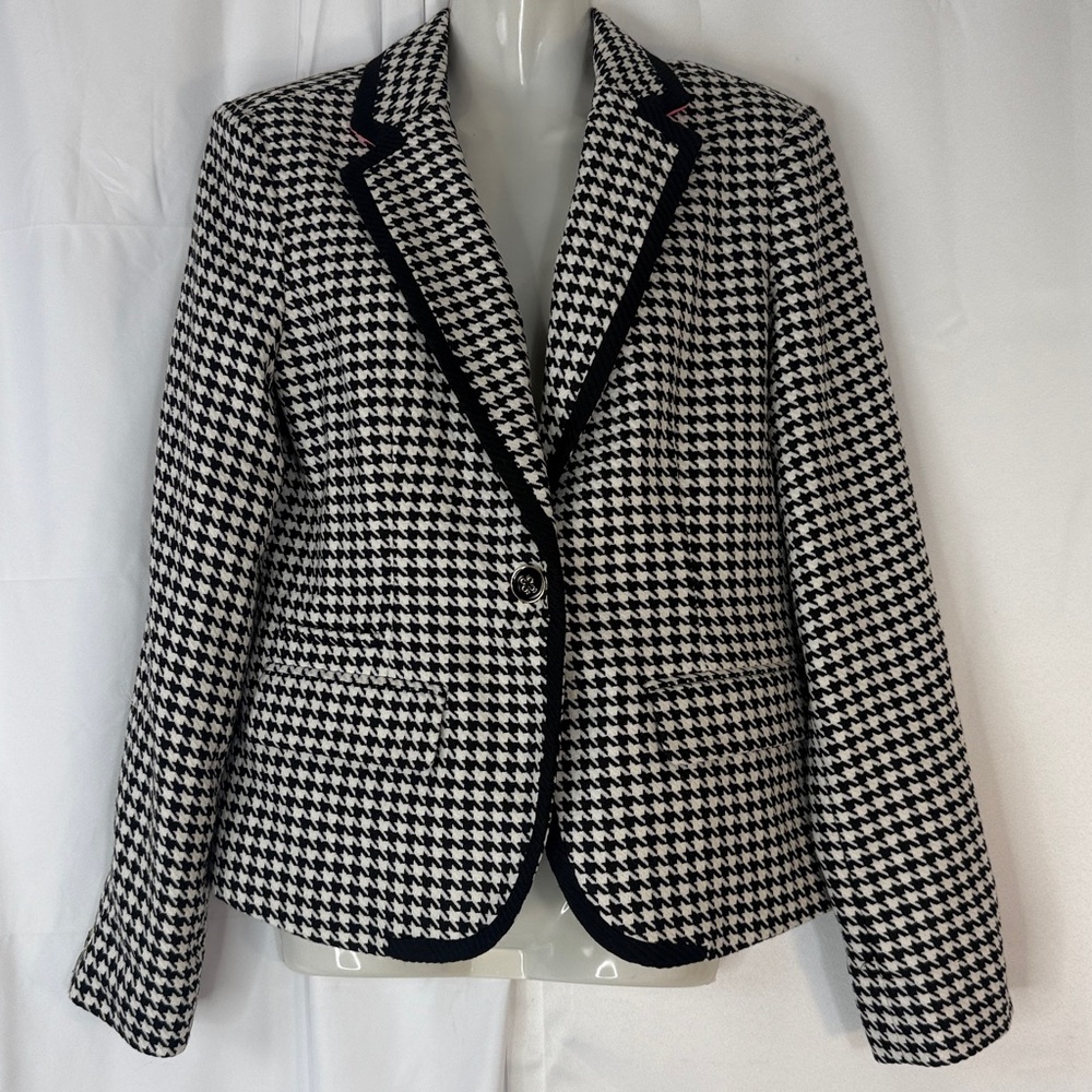 Merona Tweed Black & White Houndstooth
Jacket /Blazer